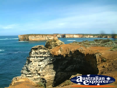 View of Great Ocean Road Bay of Islands . . . VIEW ALL GREAT OCEAN ROAD PHOTOGRAPHS