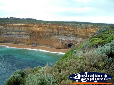 Great Ocean Road Loch Ard Gorge Lace Curtains . . . VIEW ALL GREAT OCEAN ROAD PHOTOGRAPHS