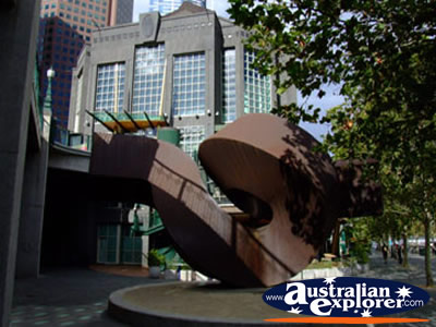 Monument in Melbourne . . . CLICK TO VIEW ALL MELBOURNE POSTCARDS