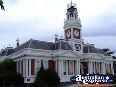 Ararat Town Hall . . . CLICK TO VIEW ALL ARARAT POSTCARDS