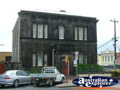 Portland Old Building . . . CLICK TO VIEW ALL PORTLAND POSTCARDS