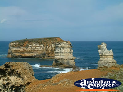 Bay of Islands, Great Ocean Road . . . CLICK TO VIEW ALL GREAT OCEAN ROAD POSTCARDS