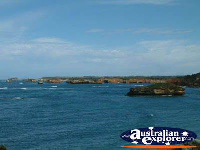 Bay of Islands in Great Ocean Road . . . CLICK TO VIEW ALL GREAT OCEAN ROAD POSTCARDS