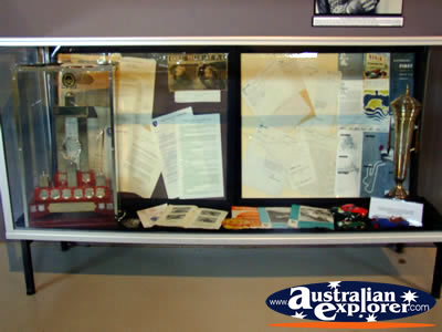 Phillip Island Circuit Museum Information Display . . . CLICK TO VIEW ALL PHILLIP ISLAND (RACE TRACK AND MUSEUM) POSTCARDS