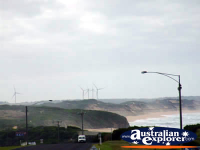 Coastline between Cowes and Wonthaggi . . . CLICK TO VIEW ALL COWES POSTCARDS
