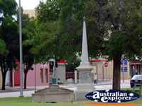 Memorial in Swan Hill . . . CLICK TO ENLARGE