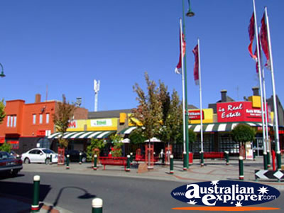 Morwell Street and Shops . . . CLICK TO VIEW ALL MORWELL POSTCARDS