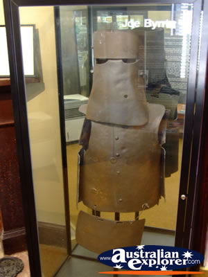 Body Armour at the Beechworth Courthouse . . . VIEW ALL BEECHWORTH (COURTHOUSE) PHOTOGRAPHS