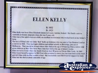 Beechworth Courthouse Ellen Kelly Display . . . CLICK TO ENLARGE