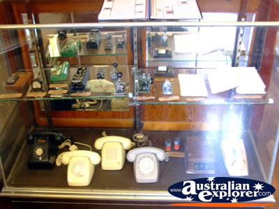 Beechworth Telegraph Station Telephone Display . . . CLICK TO VIEW ALL BEECHWORTH POSTCARDS