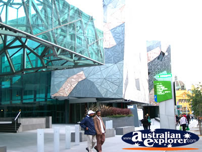 Funky Shot of Federation Square . . . VIEW ALL MELBOURNE (FEDERATION SQUARE) PHOTOGRAPHS