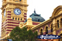 Flinders Street Station Clock Tower . . . CLICK TO ENLARGE