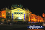 Night shot of Flinders Street Station . . . CLICK TO ENLARGE
