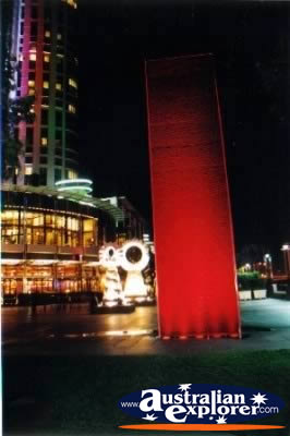 Melbourne Casino at  Night . . . CLICK TO VIEW ALL MELBOURNE POSTCARDS