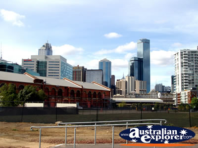 Melbourne City Scenic View . . . CLICK TO VIEW ALL MELBOURNE POSTCARDS