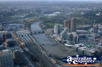 Melbourne Rialto Tower View . . . CLICK TO VIEW ALL MELBOURNE POSTCARDS