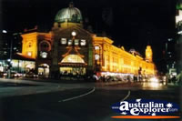 Melbourne Train Station at Night . . . CLICK TO ENLARGE