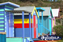 Beach Huts on Mornington Beach . . . CLICK TO ENLARGE