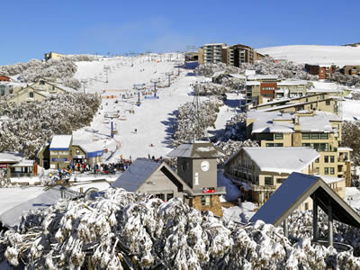 Mount Buller Village . . . CLICK TO VIEW ALL MOUNT BULLER POSTCARDS