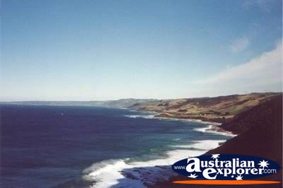Waters of Ocean Road . . . CLICK TO VIEW ALL GREAT OCEAN ROAD POSTCARDS