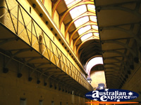 Rows of Cells in Old Melbourne Gaol . . . CLICK TO ENLARGE
