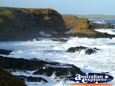 Nobbies Coastline . . . CLICK TO VIEW ALL PHILLIP ISLAND (THE NOBBIES) POSTCARDS