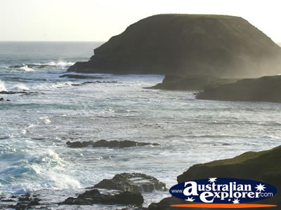 Nobbies Surf . . . CLICK TO VIEW ALL PHILLIP ISLAND (THE NOBBIES) POSTCARDS