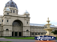 Royal Exhibition Building from Entrance . . . CLICK TO ENLARGE