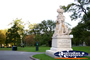Statue in the ground of Treasury Gardens