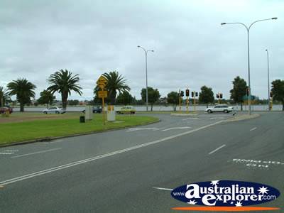 Road in Perth . . . CLICK TO VIEW ALL PERTH POSTCARDS