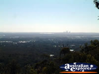 View From Jarrahdale Of Perth . . . CLICK TO ENLARGE