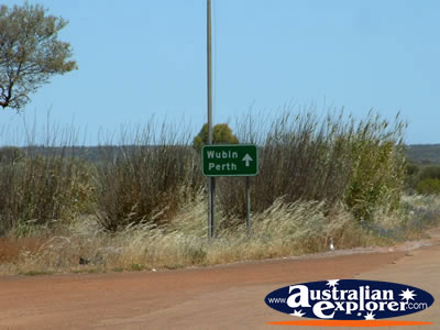 Paynes Find Road Sign . . . CLICK TO VIEW ALL PAYNES FIND POSTCARDS