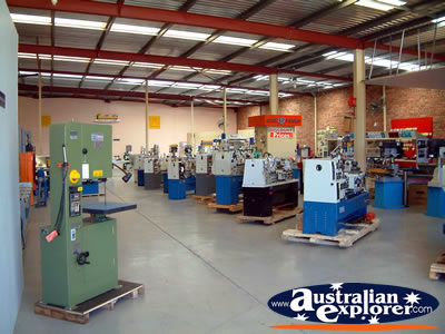Perth Fiora Machinery Showroom . . . CLICK TO VIEW ALL PERTH (BUILDINGS) POSTCARDS