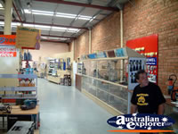 Inside at Perth Fiora Machinery Showroom . . . CLICK TO ENLARGE