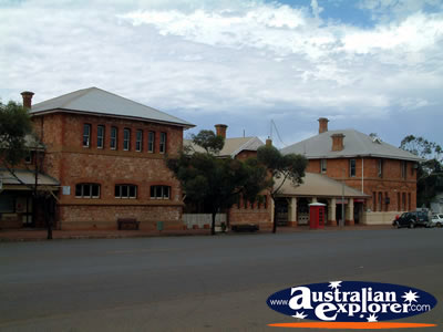 Coolgardie Buildings from Street . . . CLICK TO VIEW ALL COOLGARDIE POSTCARDS