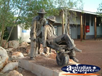 Halls Creek Statue of Russian Jack . . . CLICK TO ENLARGE