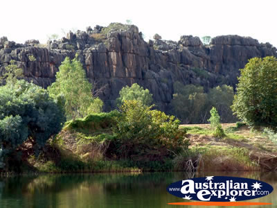 Stunning View of Fitzroy Crossing Geikie Gorge . . . VIEW ALL GEIKE GORGE PHOTOGRAPHS