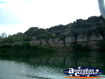 Scenic View of Fitzroy Crossing Geikie Gorge . . . VIEW ALL GEIKE GORGE PHOTOGRAPHS