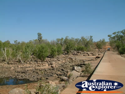 Mary Pool Landscape on Way to Fitzroy Crossing . . . CLICK TO VIEW ALL FITZROY CROSSING POSTCARDS