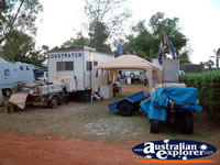 Camping at Eighty Mile Beach Caravan Park . . . CLICK TO ENLARGE