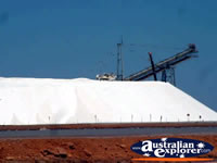Salt Stack in Port Hedland . . . CLICK TO ENLARGE