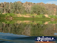 Geikie Gorge's Picturesque Views . . . CLICK TO ENLARGE