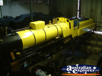 Perth Train Club Yellow Train . . . VIEW ALL PERTH (TRAIN CLUB) PHOTOGRAPHS