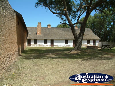 Outside of Greenough Police Station And Gaol . . . CLICK TO VIEW ALL GREENOUGH POSTCARDS