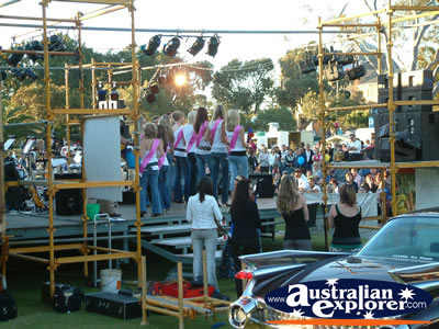 Backstage at Geraldton Festival Party . . . VIEW ALL GREENOUGH PHOTOGRAPHS