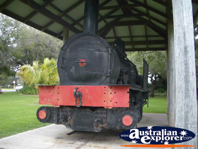 Ballarat Steam Engine Undercover . . . VIEW ALL BUSSELTON PHOTOGRAPHS