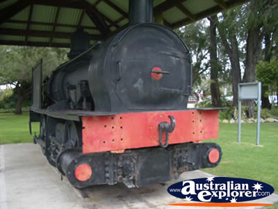 Ballarat Steam Engine in Busselton . . . VIEW ALL BUSSELTON PHOTOGRAPHS