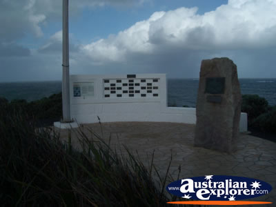 Cape Leeuwin Memorial Plaques . . . VIEW ALL CAPE LEEUWIN PHOTOGRAPHS