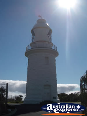 Sunny view of Cape Naturaliste Lighthouse . . . VIEW ALL CAPE NATURALISTE PHOTOGRAPHS