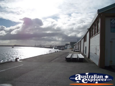 View Of Docks From Maritime Museum in Fremantle . . . VIEW ALL FREMANTLE PHOTOGRAPHS